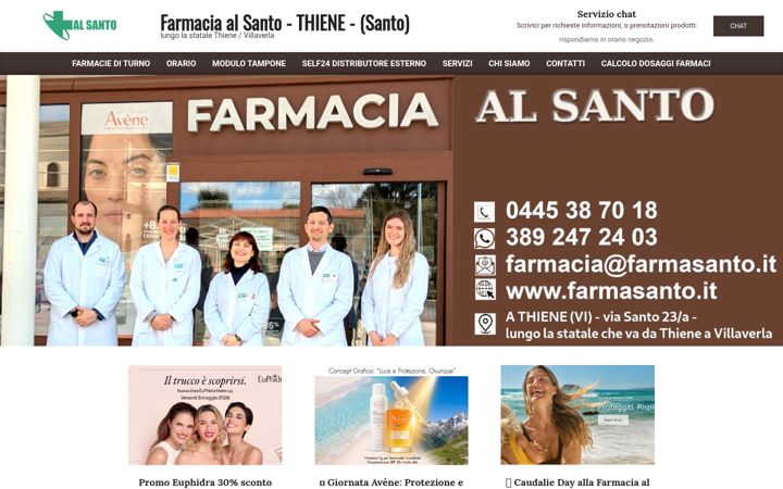Ekraanipilt saidist farmasanto.it
