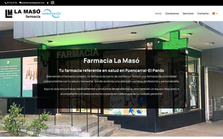 Screenshot of farmaservize.com
