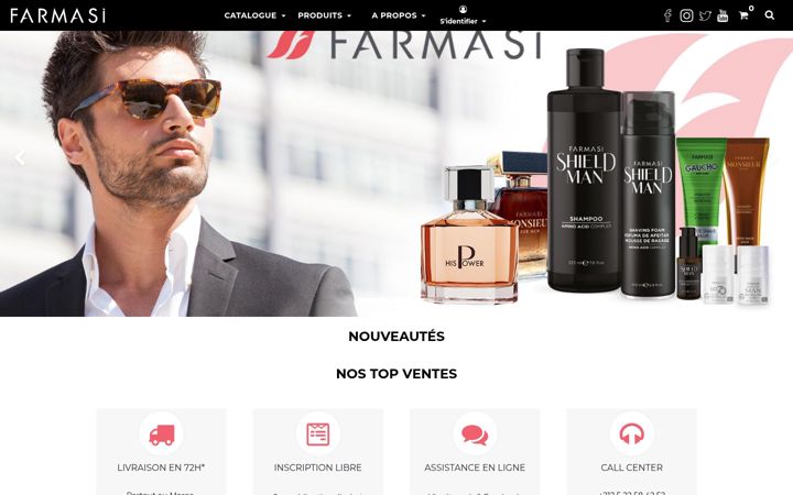 Screenshot of farmasi-ma.ma