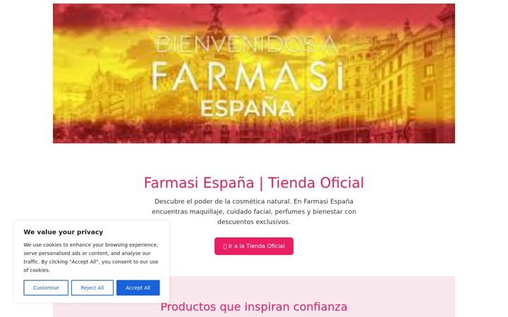 Screenshot of farmasimaster.com