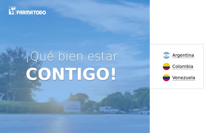 Screenshot of farmatodo.com