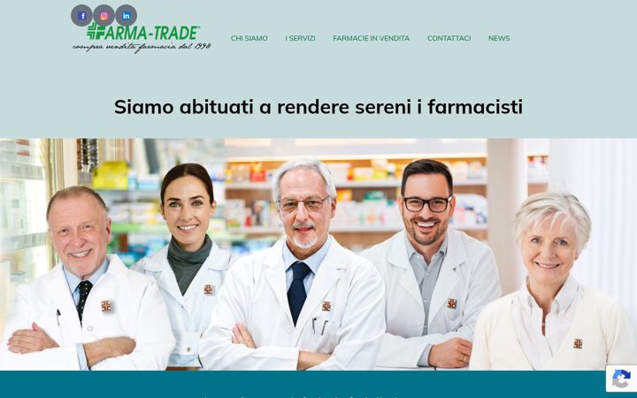 Screenshot of farmatrade.it
