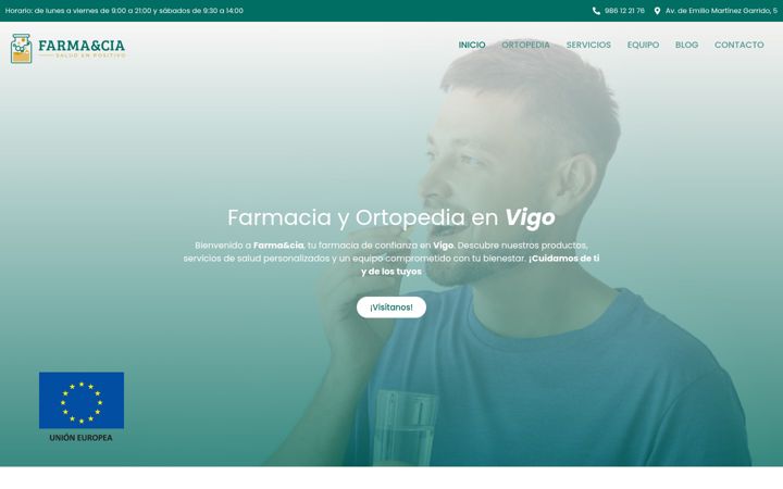 Captura de ecrã de farmaycia.es