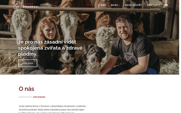 Screenshot of farmazahorovi.cz