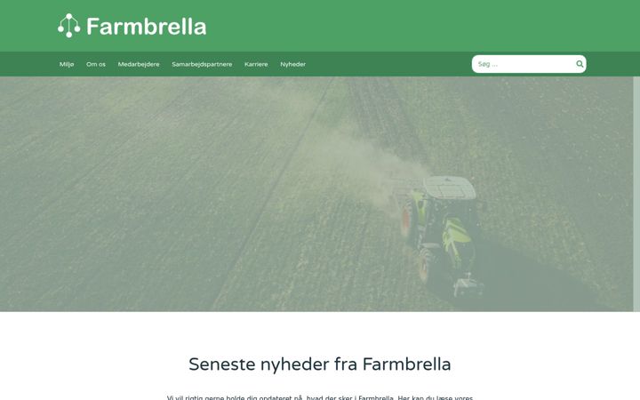 Screenshot of farmbrella.dk