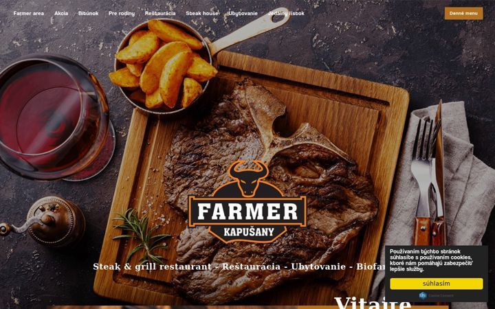 Snimka zaslona za farmerarea.sk