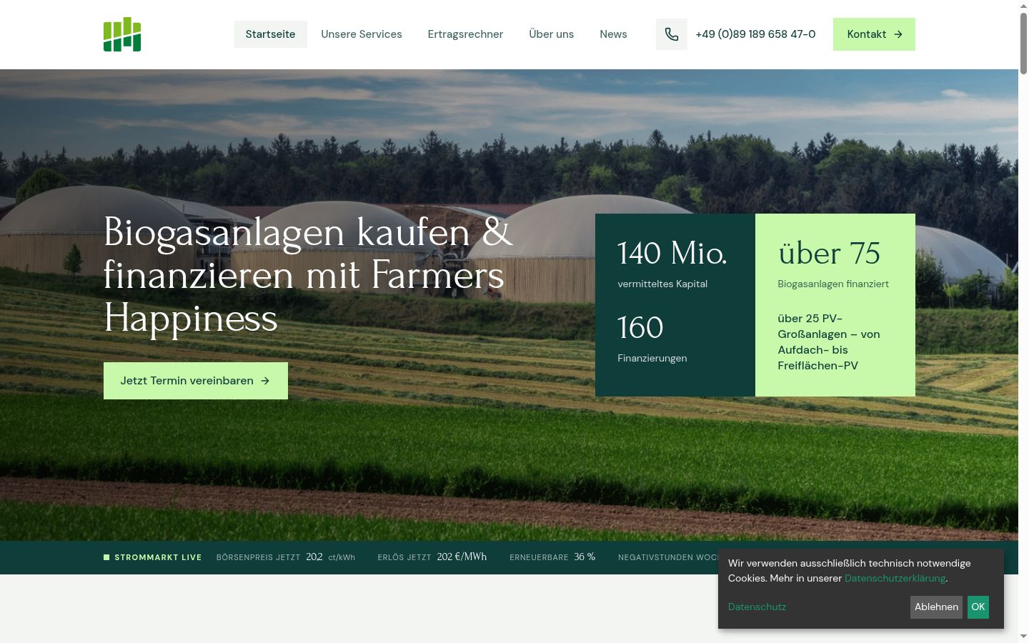 Screenshot tal-banner tal-kunsens muri qabel kwalunkwe interazzjoni