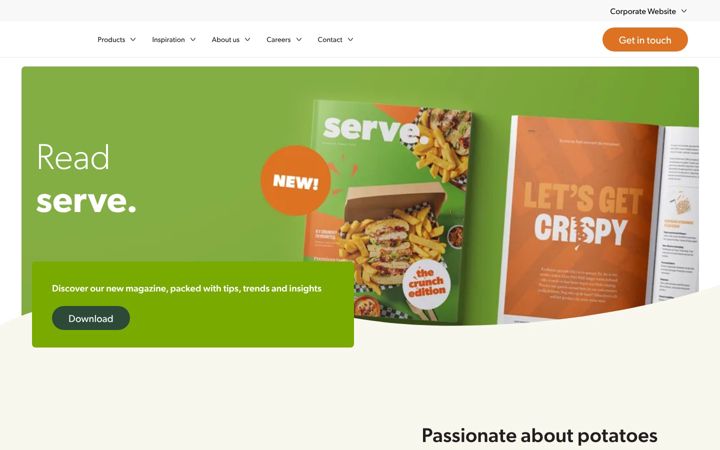Screenshot of farmfrites.com