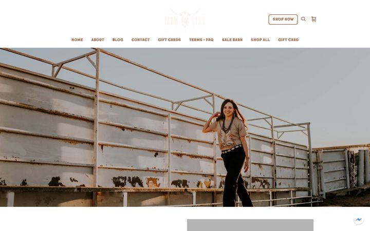 Screenshot von farmgirlboutique.com