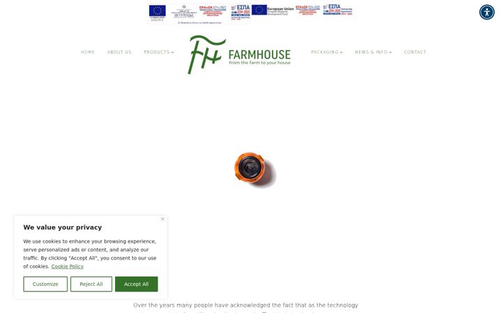 Screenshot of farmhouse.gr