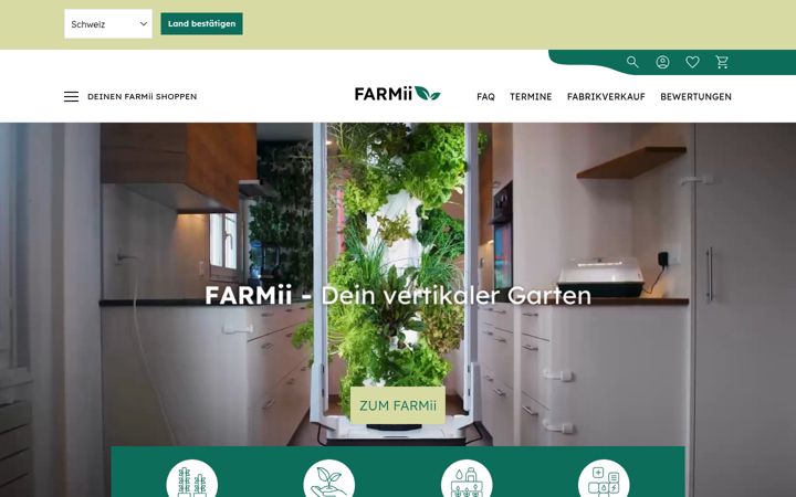 Screenshot of farmii.shop