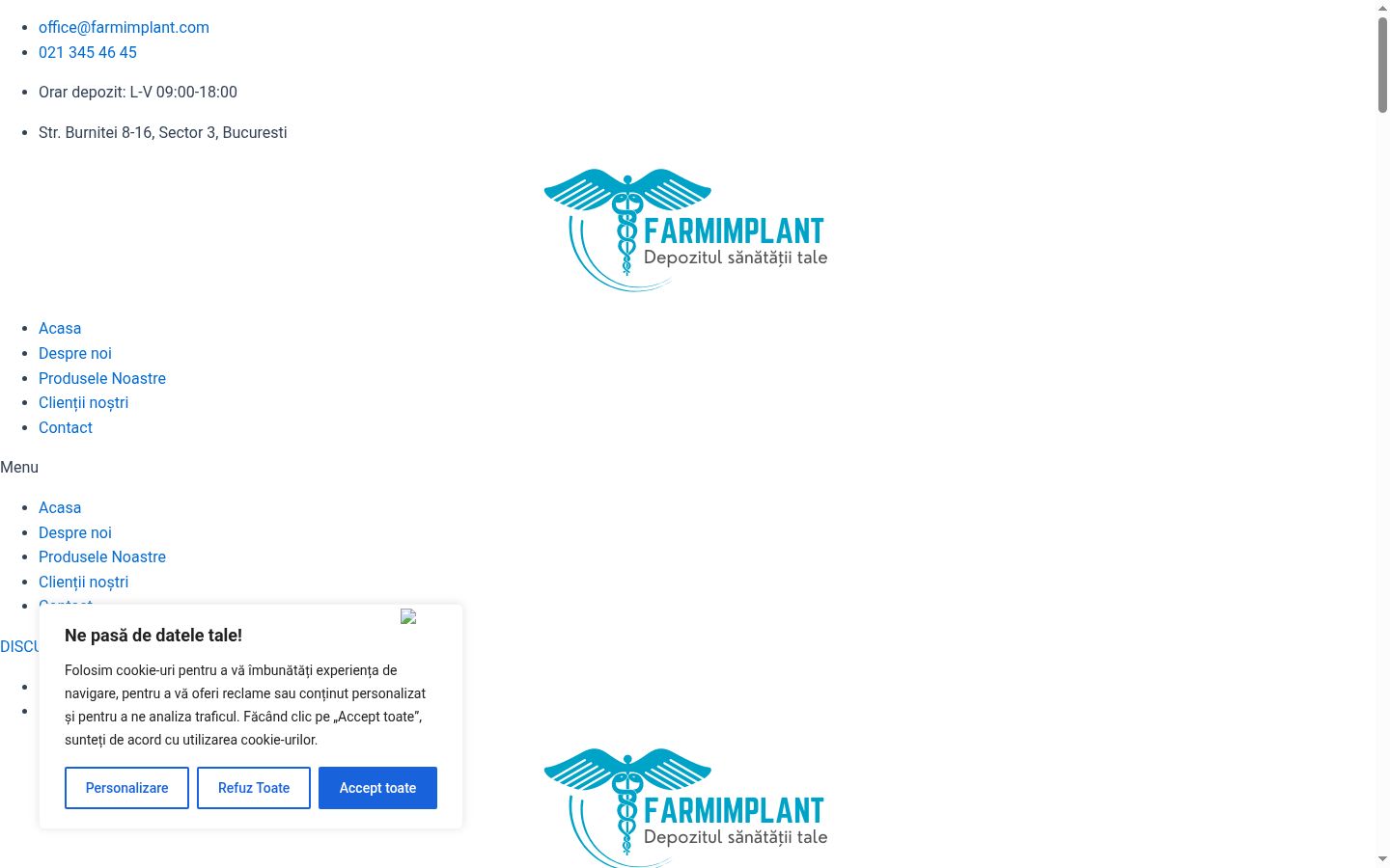 Screenshot des Einwilligungsbanners vor jeglicher Interaktion