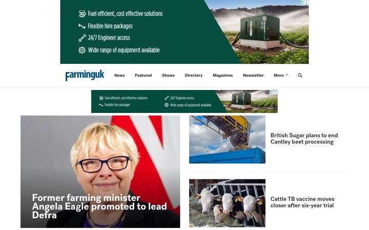 Screenshot van farminguk.com
