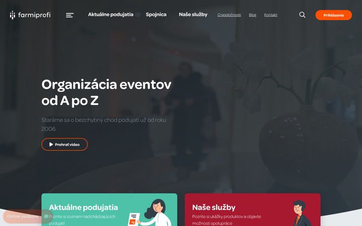 Snimka zaslona za farmiprofi.sk