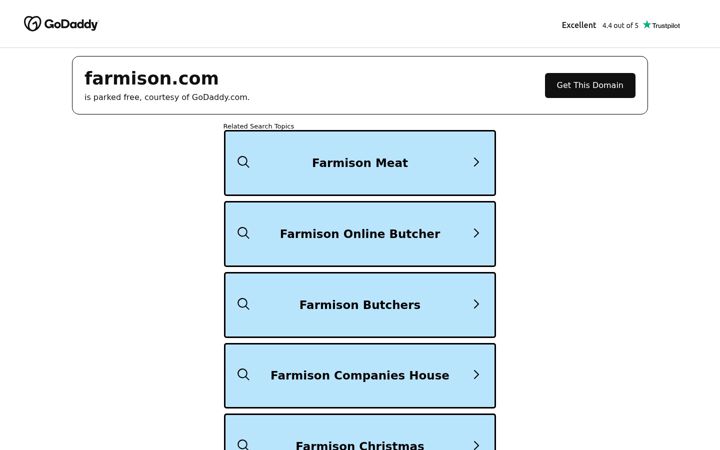 Screenshot of farmison.com