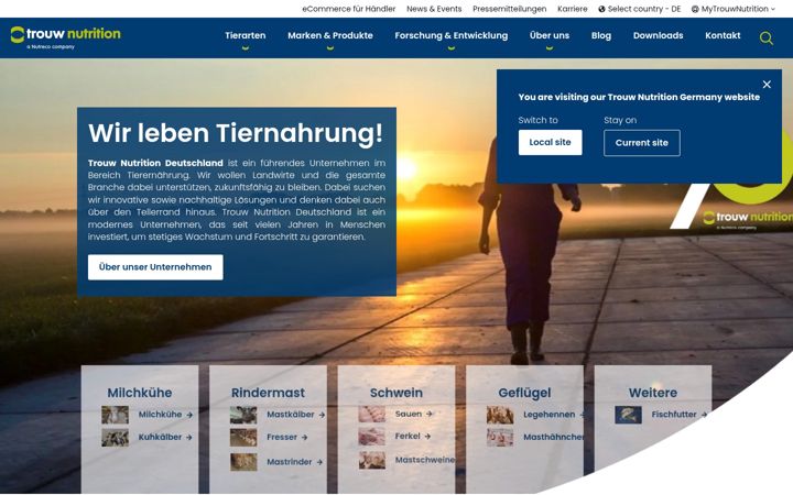 Screenshot of farmosan.de