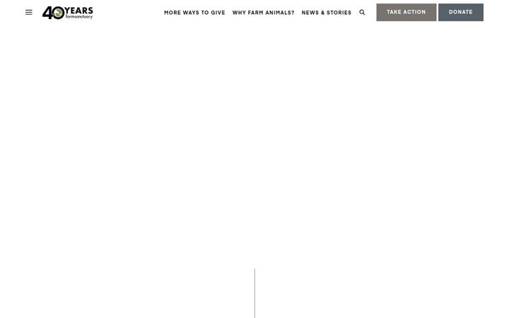 Screenshot of farmsanctuary.org