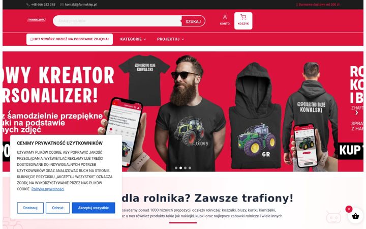 Screenshot of farmsklep.pl