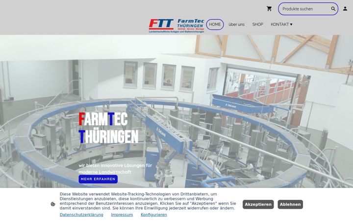 Screenshot of farmtec-thueringen.de