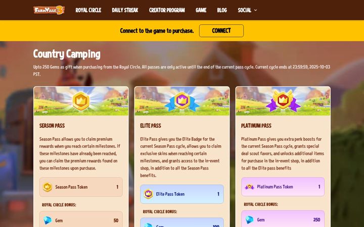 Screenshot of farmville3.com