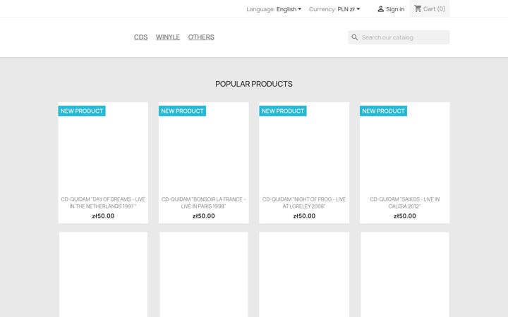 Screenshot of farnarecords.com