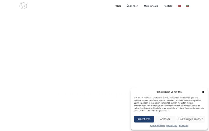 Screenshot of farnaz-ghorbanpour.at