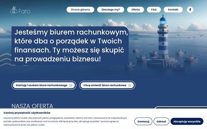 Screenshot of faro.pl
