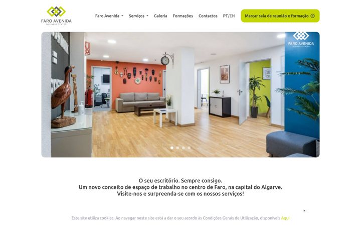 Screenshot of faroavenida.com