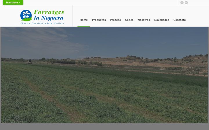 Screenshot of farratgeslanoguera.com