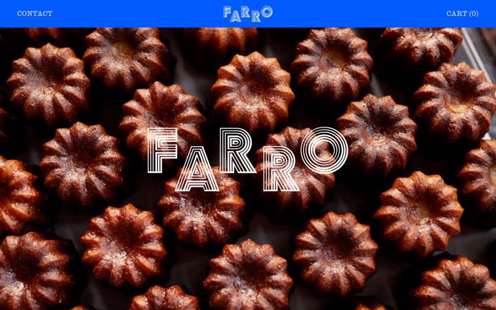 Screenshot of farro.co.uk