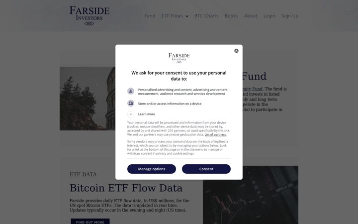 Screenshot of farside.co.uk