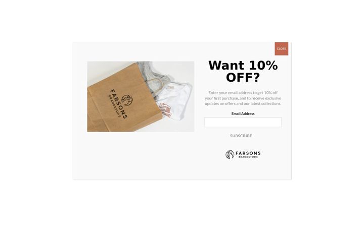 Captură de ecran a farsonsbrandstore.com