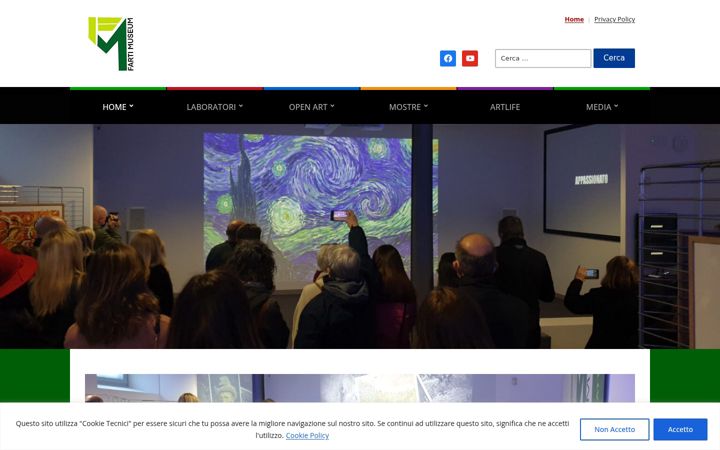 Screenshot of fartimuseum.com