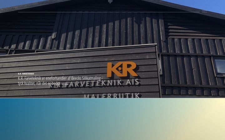 Screenshot of farveteknik.dk