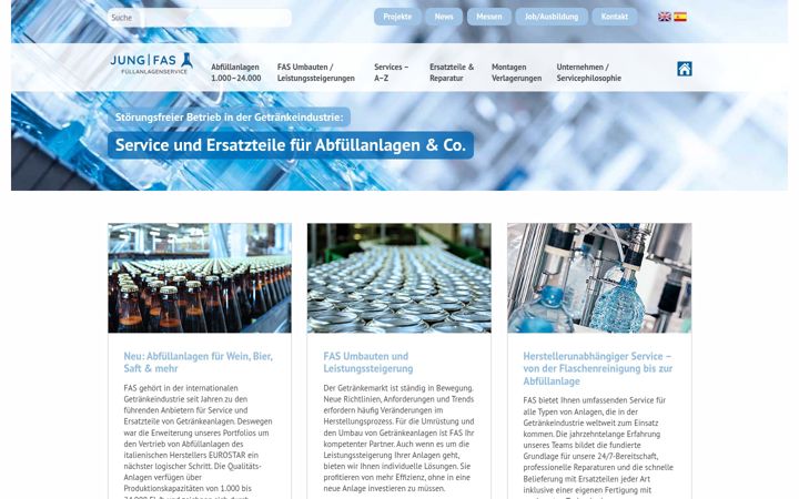 Screenshot of fas-net.de