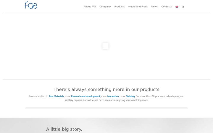 Screenshot of fas-spa.it