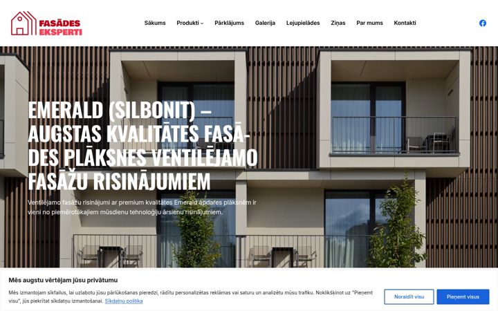 Screenshot of fasadeseksperti.lv