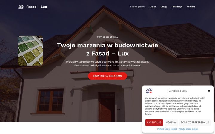 Screenshot of fasadlux.pl