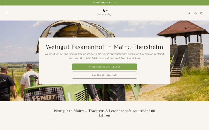 Screenshot of fasanenhof-ebersheim.com