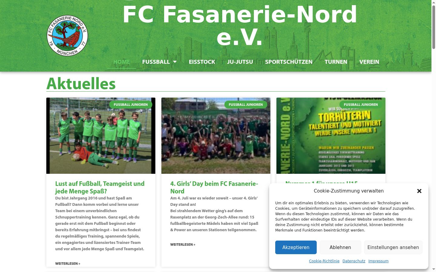 Screenshot tal-banner tal-kunsens muri qabel kwalunkwe interazzjoni