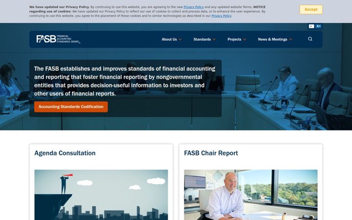 Screenshot of fasb.org