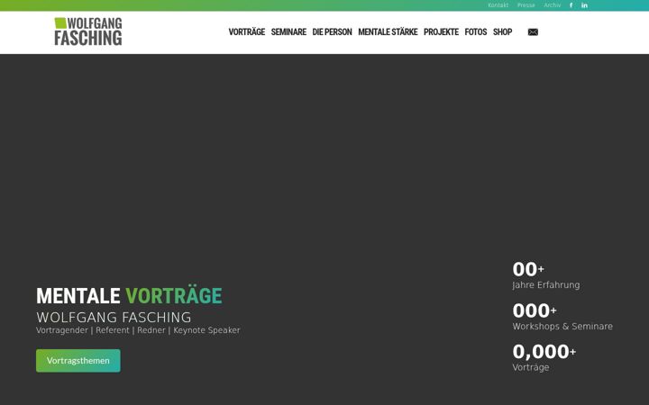 Screenshot of fasching.co.at