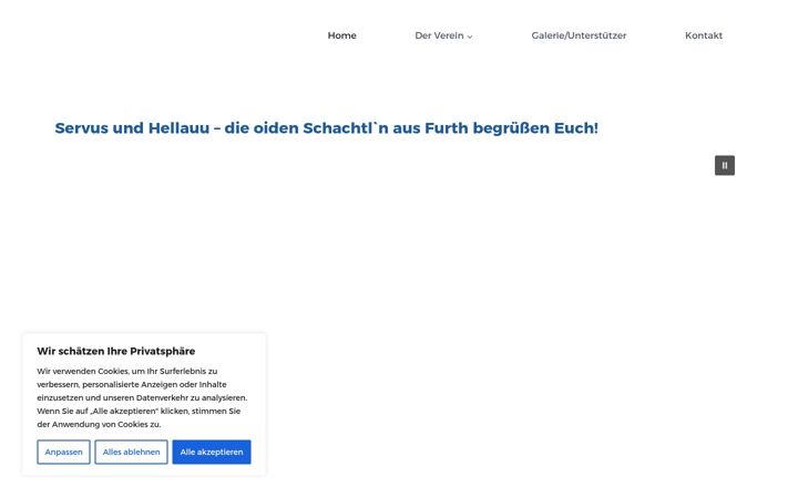 Screenshot of faschingsschachtelclub.de