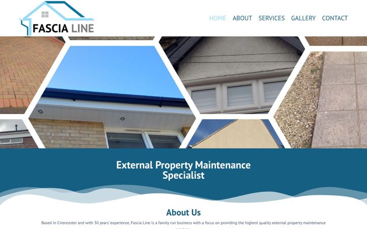 Screenshot of fascia-line.co.uk