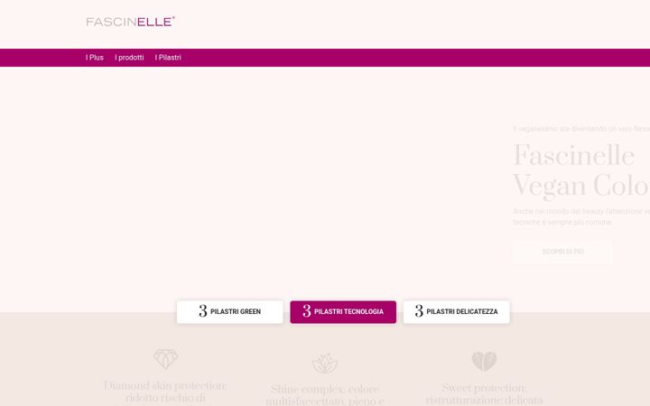 Screenshot of fascinelle.it