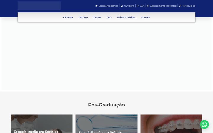 Ekraanipilt saidist faserra.com.br