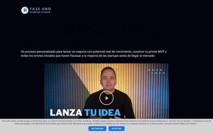 Screenshot of faseuno.pro