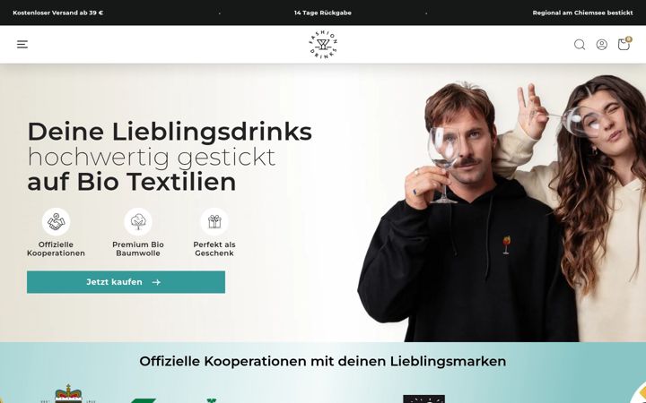 Screenshot of fashion-drinks.store