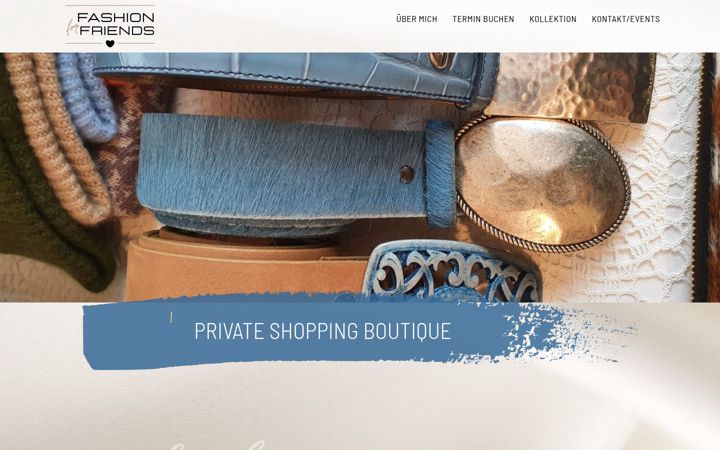 Screenshot of fashion-for-friends.com