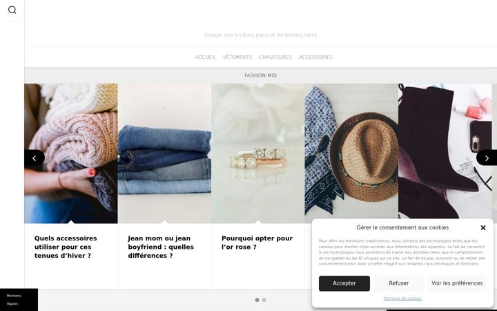 Screenshot of fashion-moi.com
